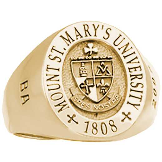 Mount Saint Mary's University Class of 2019 Men's Signet Ring